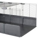 Ferplast (Ферпласт) Cage Multipla Maxi Black модульная клетка для средних грызунов, 142,5x72x50 см (черный металл)