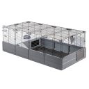 Ferplast (Ферпласт) Cage Multipla Maxi Black модульная клетка для средних грызунов, 142,5x72x50 см (черный металл)