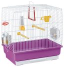 Ferplast (Ферпласт) Cage Rekord 2 White клетка для канареек и других маленьких экзотических птиц, 39x25x41 см (белый металл)