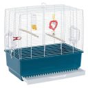Ferplast (Ферпласт) Cage Rekord 3 White клетка для канареек и небольших экзотических птиц, 49х30х48,5 см (белый металл)