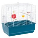 Ferplast (Ферпласт) Cage Rekord 3 White клетка для канареек и небольших экзотических птиц, 49х30х48,5 см (белый металл)