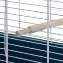 Ferplast (Ферпласт) Cage Rekord 3 White клетка для канареек и небольших экзотических птиц, 49х30х48,5 см (белый металл)