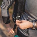 Ferplast (Ферпласт) Kangoo L Grey Backpack рюкзак-переноска для собак мелких пород, 41,5x20x43 см (серый)