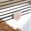 Ferplast (Ферпласт) Cage Karat 60 клетка для хомяков и мышей со стекляным поддоном, 59.5x39x52.5 см