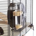 Ferplast (Ферпласт) Cage Karat 60 клетка для хомяков и мышей со стекляным поддоном, 59.5x39x52.5 см