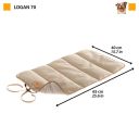 Ferplast (Ферпласт) Logan подушка-лежак для кошек и собак (коричневый)