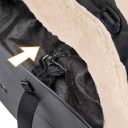 Ferplast (Ферпласт) With-Me Bag Winter Black сумка-переноска с чехлом для кошек и собак мелких пород, 21,5x43,5x27 cm (черный)