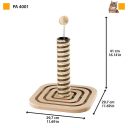 Ferplast (Ферпласт) PA 4001 Cat Scratcherr напольная когтеточка столбик для кошек