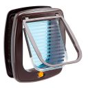 Ferplast (Ферпласт) Swing 9 Set Brown двери врезные для больших кошек, щенков и собак мелких пород (коричневый)
