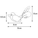 Flamingo (Фламинго) Jeany Bird - Игрушка для котов с кошачьей мятой и перьями