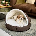 Harley & Cho (Харли энд Чо) Cover Brown лежак-норка для собак и кошек (коричневый)