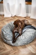 Harley & Cho (Харли энд Чо) Cover Plush Gray лежак-норка для собак и кошек (серый)