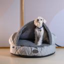Harley & Cho (Харли энд Чо) Cover Silver - Лежак-норка для собак и кошек (серый)
