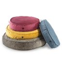 Harley & Cho (Харли энд Чо) Memory Foam Island Berry круглая подушка для кошек и собак (розовый)