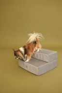 Harley & Cho (Харли энд Чо) Tetris Gray Velur Single ступеньки для собак (серый)