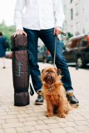 Harley & Cho (Харли энд Чо) Travel roll up mat Brown коврик для собак (коричневый)