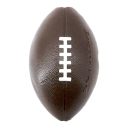 Planet Dog Orbee-Tuff Football Brown Футбольный мяч для собак, коричневый