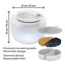 Collar WAUDOG Автоматична напувалка-фонтан для собак і кішок з підсвічуванням білий 2,5 л