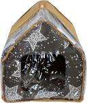 Lucky Pet (Лаки Пет) "Джесси" -Домик-лежак для собак (серый)