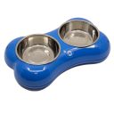 Kika (Кика) Bone Shape Миска двойная для собак, M, 2*400 мл