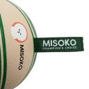 Misoko&co (Миссоко Ко) - Игрушка для собак, надувной мяч, в форме баскетбольного мяча 18.5 см