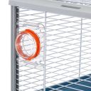 Ferplast (Ферпласт) Cage Criceti 15 White клітка для хом'яка з дахом, що відкривається, 78x48x39 см (білий метал)