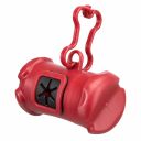 Trixie (Трикси) - Сумка-косточка, контейнер для пакетов пластиковый +пакеты для фекалий 1*15шт M