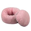 Red Point (Рэд Поинт) Donut - Лежак со съемной подушкой для собак мелких пород и котов (светло-розовый)