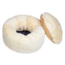 Red Point (Рэд Поинт) Donut - Лежак со съемной подушкой для собак мелких пород и котов (персиковый)