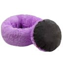 Red Point (Рэд Поинт) Donut - Лежак со съемной подушкой для собак мелких пород и котов (лаванда)