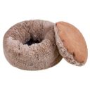 Red Point (Рэд Поинт) Donut - Лежак со съемной подушкой для собак мелких пород и котов ( капучино)