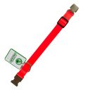 Lucky Pet (Лаки Пет) Ошейник из водоотталкивающей ленты с металлическим фаскексом