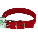 Lucky Pet (Лаки Пет) Ошейник брезентовый двойной с кожей, 2,5 х 31-40 см