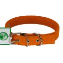 Lucky Pet (Лаки Пет) Ошейник брезентовый двойной с кожей, 2,5 х 31-40 см