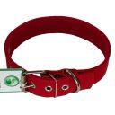 Lucky Pet (Лаки Пет) Ошейник брезентовый двойной с кожей, 3,5 х 42-56 см