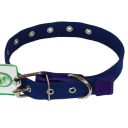 Lucky Pet (Лаки Пет) Ошейник брезентовый одинарный с кожей, 2,5 х 17-41 см