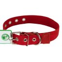 Lucky Pet (Лаки Пет) Ошейник брезентовый одинарный с кожей, 3,5 х 26-56 см