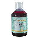 Luposan (Люпосан) LUPO OMEGA 3-6-9 Premium - Кормовая добавка для кожи, шерсти и иммунной системы для собак и кошек