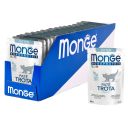 Monge (Монж) Monoprotein Pate Trout Kitten - Влажный монопротеиновый корм для котят, форель