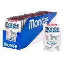 Monge (Монж) Monoprotein Pate Beef Adult Sterilized Cat - Влажный корм для взрослых стерилизованных котов, говядина