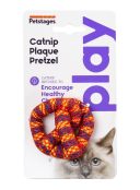 Petstages (Петстейджес) Catnip Plaque Pretzel Игрушка Крендель для котов с кошачьей мятой