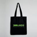 Фирменная сумка шопер от Zoolandia, черная
