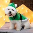 Pet Fashion (Пэт Фешн) Santa - Попона для собак, зеленая