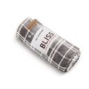 Pet Fashion (Пэт Фешн) Bliss 2 Плед для собак и кошек плюш серый клетчатый