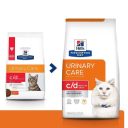 Hills ( Хилс ) PD Feline c/d Urinary Care Multicare Stress - корм-диета для кошек, для здоровья мочевыводящих путей и снижения стресса с курицей