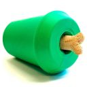 SodaPup (Сода Пап) SP Puppy Can Toy – Игрушка-диспенсер для лакомств Чашка кофе для собак, зеленая