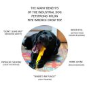 SodaPup (Сода Пап) Nylon Pipe Wrench – Игрушка жевательная Трубный ключ из суперпрочного материала для собак