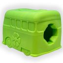 SodaPup (Сода Пап) Surf's Up Retro Van – Жевательная игрушка-диспенсер Ретро-фургон для лакомств из суперпрочного материала для собак, зеленая