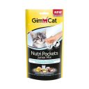 GimCat (ДжимКэт) Nutri Pockets Junior Mix - Подушечки с полезной начинкой для котят