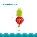 Petstages (Петстейджес) Catstages Strawberry Teether – Клубничка Игрушка для кошек для жевания, чистки зубов и массажа десен с ароматом клубники